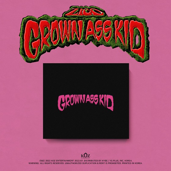 ZICO (지코) - 미니앨범 4집 : Grown Ass Kid [Jewel ver.]