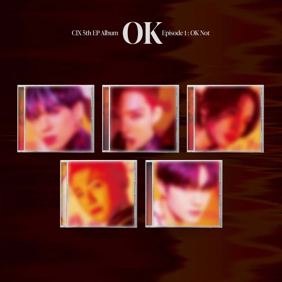 CIX (씨아이엑스) - 미니앨범 5집 [&#039;OK&#039; Episode 1 : OK Not] [Jewel ver.]