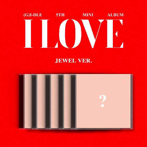 (여자)아이들 - 미니앨범 5집 : I love [Jewel ver.] (5종 중 랜덤 1종)
