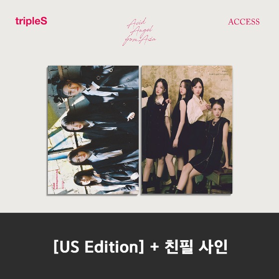 [친필사인] tripleS (트리플에스) - Acid Angel from Asia [ACCESS] [US Edition] (2종 중 랜덤 1종)