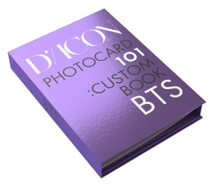 DICON BTS PHOTOCARD 101:CUSTOM BOOK / BEHIND BTS since 2018(2018-2021 in USA)