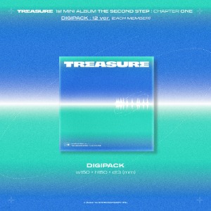 TREASURE (트레저) - 미니 1집 [THE SECOND STEP : CHAPTER ONE] (DIGIPACK ver.) (12종 중 랜덤 1종)